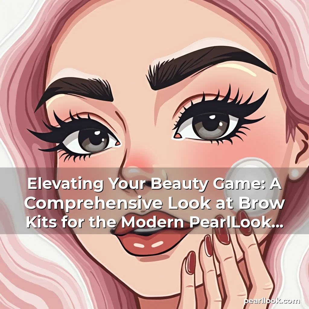Read more about the article Elevating Your Beauty Game: A Comprehensive Look at Brow Kits for the Modern PearlLook Enthusiast