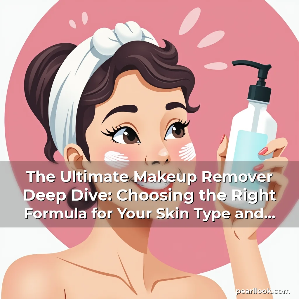 Read more about the article The Ultimate Makeup Remover Deep Dive: Choosing the Right Formula for Your Skin Type and Lifestyle