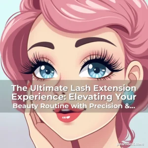 Artistic representation for The Ultimate Lash Extension Experience: Elevating Your Beauty Routine with Precision & Care