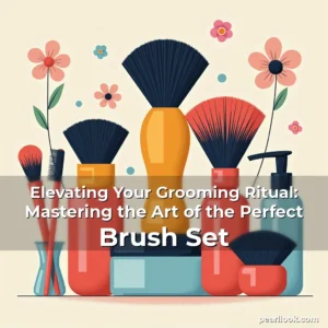 Artistic representation for Elevating Your Grooming Ritual: Mastering the Art of the Perfect Brush Set