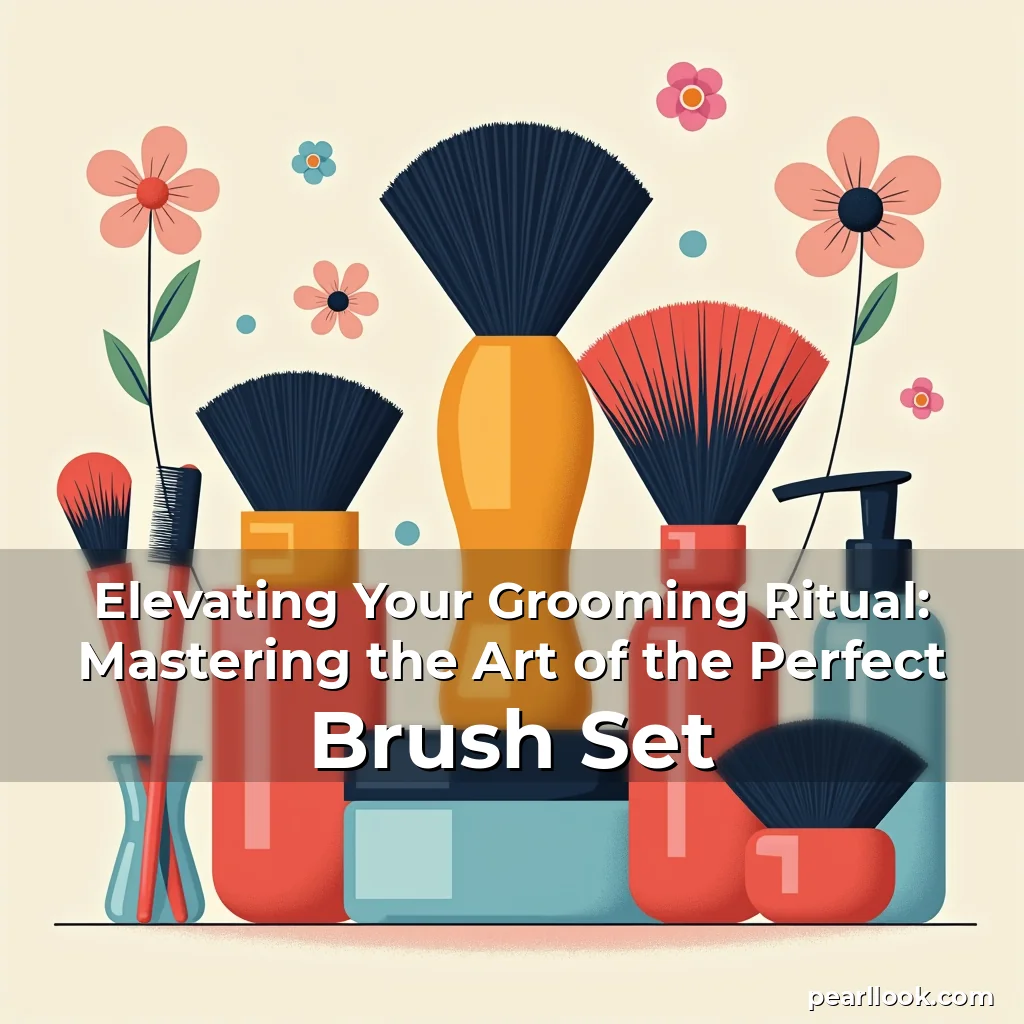 Read more about the article Elevating Your Grooming Ritual: Mastering the Art of the Perfect Brush Set